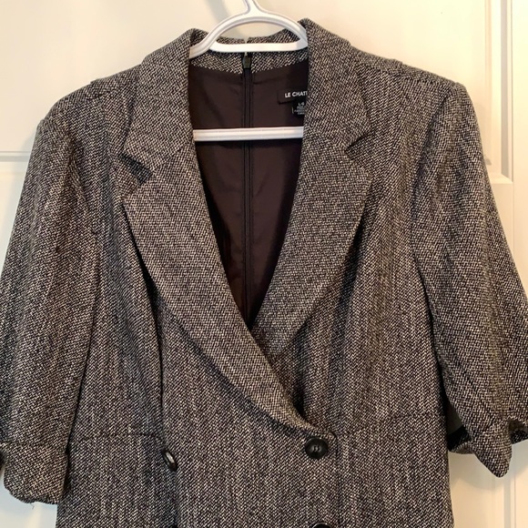 Wool Gray Dress - Picture 2 of 5